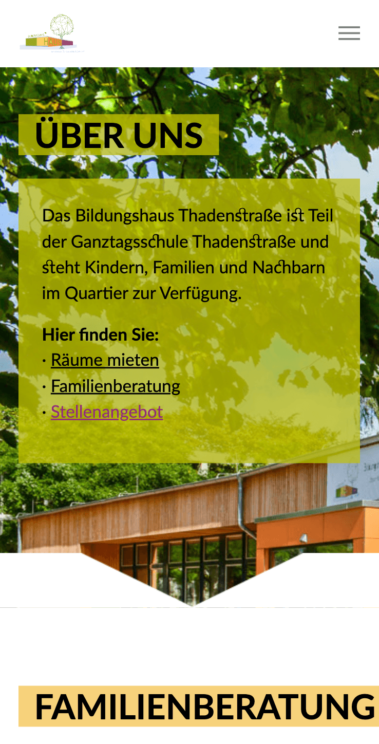 Bildungshaus Thadenstraße